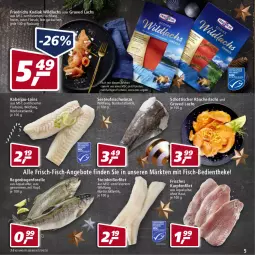 Gazetka promocyjna Real - Real Handzettel - Gazetka - ważna od 25.12 do 25.12.2021 - strona 5 - produkty: angebot, angebote, aqua, eis, elle, filet, fisch, fische, Fischer, fleisch, forelle, Graved Lachs, lachs, Räucherlachs, rel, Schere, schott, Steinbeißer, Steinbeißerfilet, Ti, tisch, Wild, wildlachs