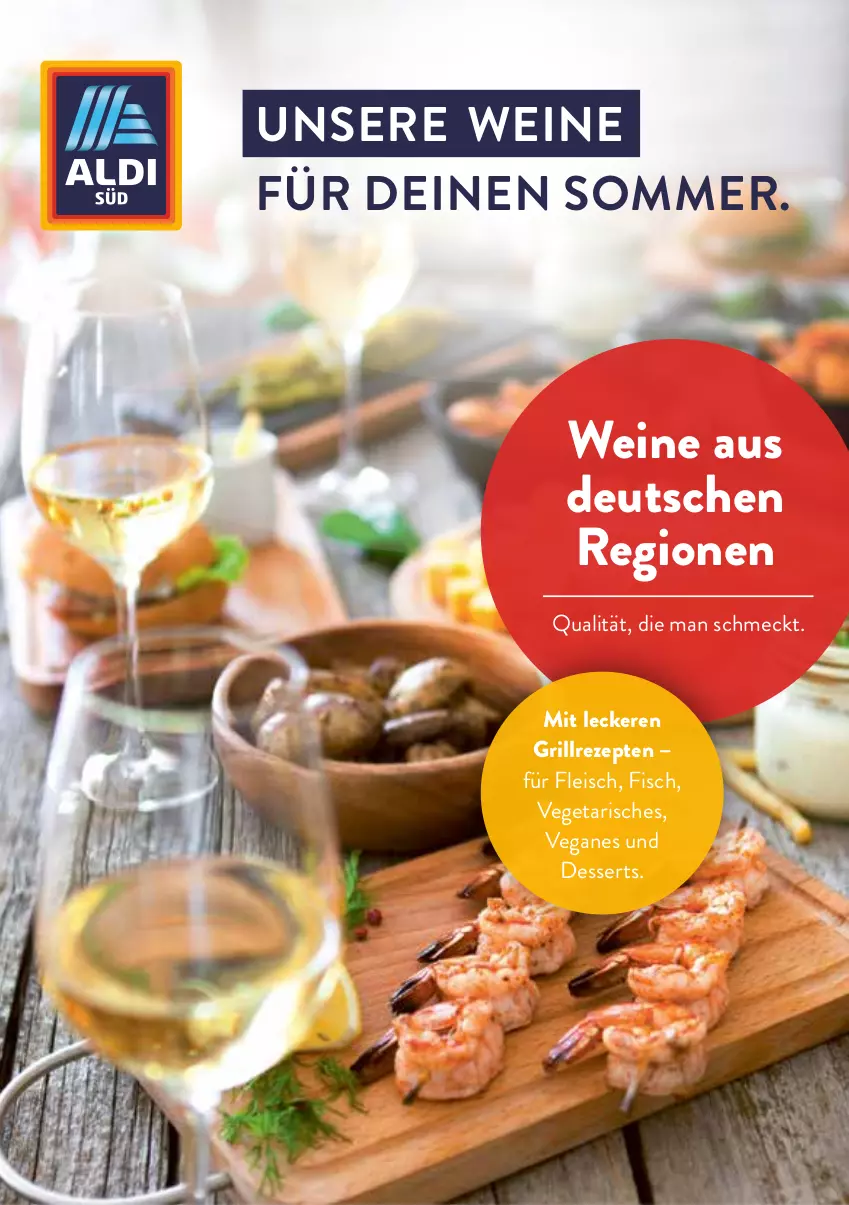 Aktueller Prospekt AldiSud - ALDI Wein - von 21.07 bis 30.09.2021 - strona 1