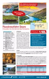 Gazetka promocyjna Rewe Reisen - Reiseprospekt - Gazetka - ważna od 27.05 do 27.05.2022 - strona 20 - produkty: Bad, Bau, bett, Betten, buch, cin, decke, deutschsprachige reiseleitung, dusche, eier, eis, elle, erde, fenster, inklusivleistungen, kreuzfahrten, Mode, Persona, pool, Portwein, rama, reis, reiseverlauf, rel, ring, Ti, tisch, uhr, usb, wein