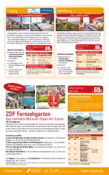 Gazetka promocyjna Rewe Reisen - Reiseprospekt - Gazetka - ważna od 27.05 do 27.05.2022 - strona 22 - produkty: anreisetermine, Apotheke, auer, axe, Bad, Bau, buch, dusche, eier, eis, elle, flasche, Garten, gin, harman, HP, inklusivleistungen, kaffee, leonardo, Mode, reifen, reis, rel, rum, Ti, tisch, uhr, wasser, Weste, wiener