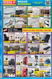 Gazetka promocyjna Norma - Norma - Gazetka - ważna od 03.03 do 03.03.2024 - strona 2 - produkty: adapter, aldi, angebot, Bad, Behälter, braun, Brei, buch, cin, Couch, couchtisch, creme, Diesel, eckschrank, eimer, eis, elle, federkern, fernbedienung, garnitur, gefu, Gehrungssäge, hardware, hocker, Holz, HP, kissen, koffer, kraft, küche, kunstrasen, latte, leimer, LG, Liege, matratze, mehrzweckschrank, Motorrahmen, ndk, Nike, rasen, regal, reis, rel, relaxsessel, Ria, Rückenkissen, rückenlehne, rwe, sac, säge, schlafsofa, schlauch, Schrank, schubladen, sessel, Sitzhöhe, Sofa, sonoma eiche, spiegel, Tasche, taschen, Ti, tiernahrung, tisch, Tischbohrmaschine, tischplatte, tragegriff, tragetasche, trolley, uhu, usb, wandregal, weck, wein, weine, weinshop