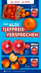 Gazetka promocyjna AldiSud - NÄCHSTE WOCHE - Gazetka - ważna od 09.12 do 09.12.2023 - strona 4 - produkty: aldi, clementinen, eis, Kaki, kracher, reis, sac, tesa, Ti