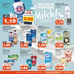 Gazetka promocyjna Real - Gazetka - ważna od 30.09 do 30.09.2023 - strona 8 - produkty: ACC, bärenmarke, Becher, bio, Cap, cappuccino, chia, cin, coupon, coupons, eis, eiskaffee, espresso, espresso oder, frischkäse, joghur, joghurt, kaffee, kakao, Käse, landliebe, landmilch, latte, latte macchiato, mac, macchiato, milch, oder cappuccino, payback, reis, rewe beste wahl, rewe bio, Ti, vollmilch, weihenstephan