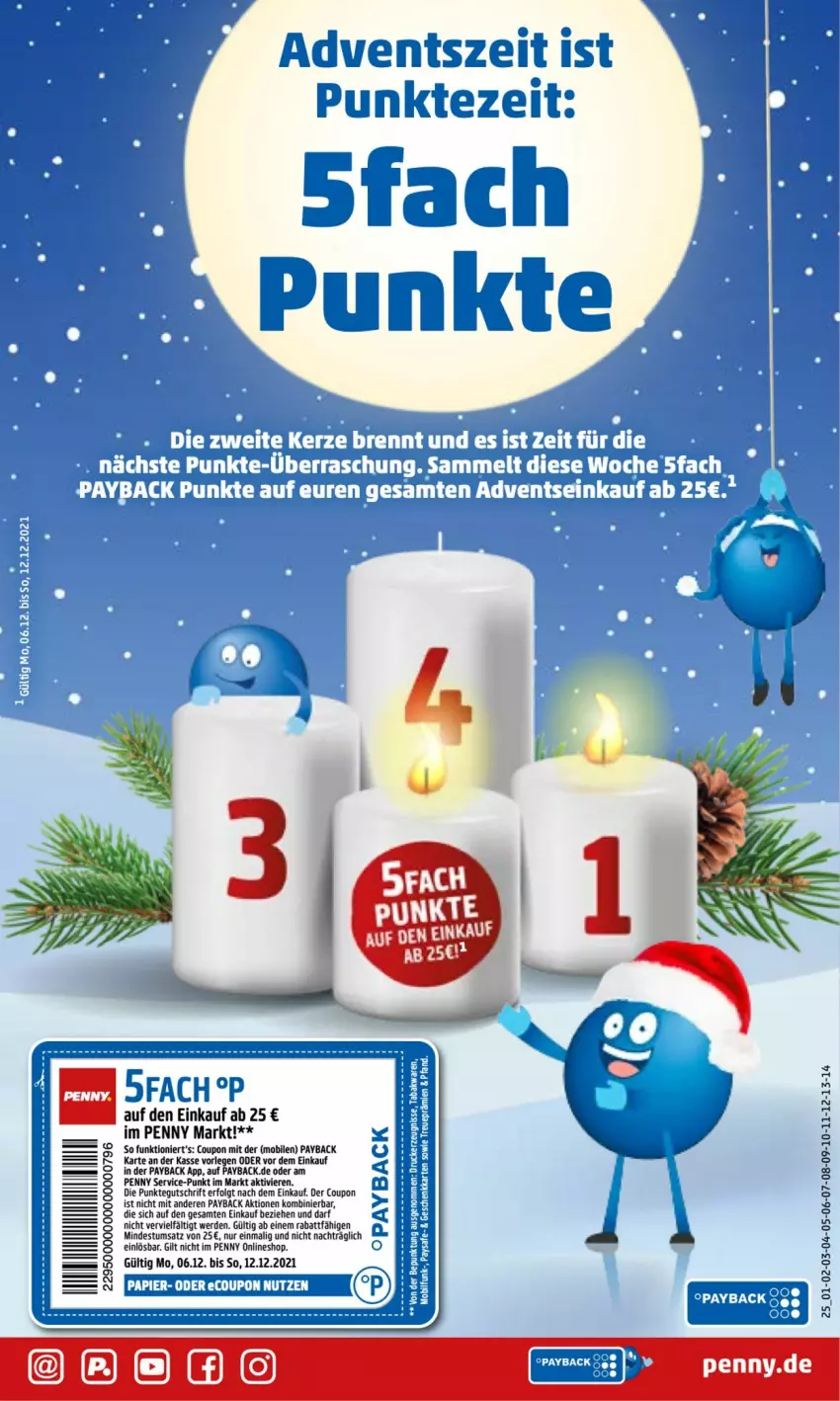 Aktueller Prospekt Penny - Prospekte - von 06.12 bis 11.12.2021 - strona 25