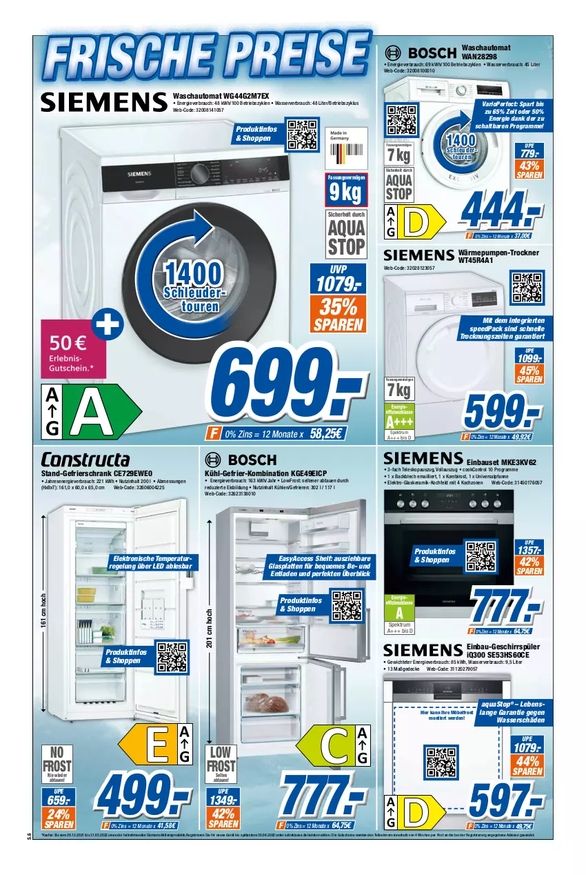 Aktueller Prospekt Expert Olpe - Prospekte - von 09.01 bis 15.01.2022 - strona 6 - produkty: ACC, aqua, aquastop, auto, Bau, decke, einbau-geschirrspüler, eis, Elektro, elle, erde, gefrierschrank, geschirr, geschirrspüler, glaskeramik, glaskeramik-kochfeld, glasplatte, gutschein, gutscheine, keramik-kochfeld, kochfeld, latte, möbel, pfanne, Rauch, reis, rum, Schal, Schrank, siemens, spee, Spektrum, Teleskop, Ti, Trockner, wasser