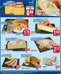 Gazetka promocyjna Edeka - Prospekte - Gazetka - ważna od 20.04 do 20.04.2024 - strona 13 - produkty: albray, Bergkäse, braten, chaumes, filet, gurke, gurken, hartkäse, ideal zum braten, Käse, matjes, Matjesfilet, milch, Rotbarsch, rotbarschfilet, Saint Agur, saint albray, sauce, schweizer hartkäse, weichkäse