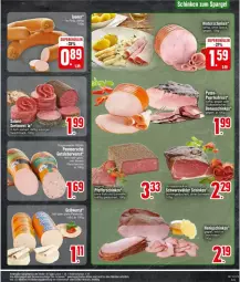 Gazetka promocyjna Edeka - Prospekte - Gazetka - ważna od 20.04 do 20.04.2024 - strona 15 - produkty: deka, eis, hinterschinken, lyoner, mac, paprika, petersilie, reis, salami, schinken, schwarzwälder schinken, Ti, Yo, ZTE