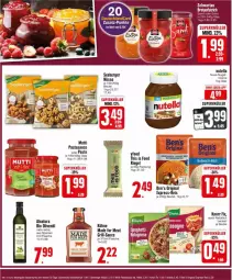 Gazetka promocyjna Edeka - Prospekte - Gazetka - ważna od 20.04 do 20.04.2024 - strona 20 - produkty: Berger, beutel, bio, deka, deutschlandcard, eis, express-reis, flasche, gin, grill, knorr, knorr fix, Kühne, Mutti, natur, natura, nuss, nutella, olive, oliven, olivenöl, pasta, pesto, reis, riegel, sauce, seeberger, Ti