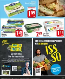 Gazetka promocyjna Edeka - Prospekte - Gazetka - ważna od 20.04 do 20.04.2024 - strona 5 - produkty: aufstrich, Becher, brot, brotaufstrich, butter, eis, ente, gin, goldsteig, lätta, markenbutter, reis, Ria, tesa, Ti, ZTE