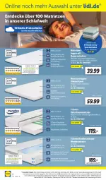 Gazetka promocyjna Lidl - Wochen-Highlights im Onlineshop - Gazetka - ważna od 14.05 do 14.05.2023 - strona 2 - produkty: angebot, angebote, asti, bett, decke, eis, elle, hohenstein, jersey spannbettlaken, kaltschaummatratze, Liege, matratze, matratzen, Matratzentopper, ndk, reis, rel, Schal, Schale, Schaummatratze, spannbettlaken, telefon, Ti, tisch, topper, topper viskoschaum, tuc, uhr, wendematratze