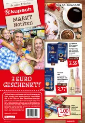 Gazetka promocyjna Kupsch - Angebote der Woche - Gazetka - ważna od 15.01 do 15.01.2022 - strona 1 - produkty: alkohol, Becher, bohne, bohnen, buch, caffè crema, coupon, creme, darbo, darboven, eilles gourmet, eis, erde, ferrero, flasche, freixenet, gin, guthabenkarte, gutschein, Handy, joghur, joghurt, joghurt mild, joghurt mit der ecke, kaffee, kraft, landliebe, landliebe joghurt, milch, mövenpick, Müller, nuss, nuss-nugat-creme, nutella, reis, sekt, Sushi, Tchibo, telefon, Ti