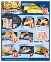 Gazetka promocyjna E Center - Angebote der Woche - Gazetka - ważna od 23.09 do 23.09.2023 - strona 16 - produkty: Abtei, Bergkäse, braten, brot, cocktail, dressing, eis, elle, feinkost, filet, fisch, fleisch, fol epi, forelle, früchte, früchten, géramont, hartkäse, holländischer schnittkäse, ideal zum braten, Käse, kraft, latte, leerdammer, mac, meerrettich, mozzarella, nuss, pasta, Räucherrolle, reis, rel, Rettich, Rotbarsch, rotbarschfilet, sahne, salz, schinken, Schmelzkäse, schmelzkäsezubereitung, schnittkäse, schweizer hartkäse, schweizer schnittkäse, Swizzrocker, Ti, tisch, und gemüse, weichkäse, ZTE