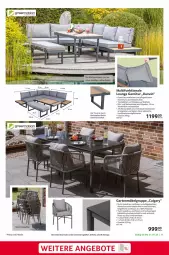 Gazetka promocyjna Selgros - Gartenexklusiv - Gazetka - ważna od 31.07 do 31.07.2023 - strona 11 - produkty: edelstahl, eis, elle, erde, garnitur, Garten, gartenmöbel, greemotion, Holz, HP, kissen, latte, LG, möbel, natur, reis, Rückenkissen, stuhl, Ti, tisch, tischplatte, Tischplatten