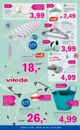 Gazetka promocyjna Kodi - Prospekte - Gazetka - ważna od 31.03 do 31.03.2022 - strona 10 - produkty: bügel, bügeltisch, Garten, kleid, kleider, kleiderbügel, korb, Kugel, leine, mac, mint, passend für alle, ring, rwe, shake, Sport, Ti, tisch, Trockner, wäschekorb, wäschetrockner, weichspüler, wolle