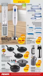 Gazetka promocyjna Penny - Prospekte - Gazetka - ważna od 20.01 do 20.01.2024 - strona 26 - produkty: bratpfanne, decke, Deckel, eis, flasche, frischhaltedosen, geschirr, Glasdeckel, isolierkanne, LG, maille, pfanne, reis, Ti, topf, ZTE