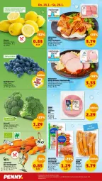 Gazetka promocyjna Penny - Prospekte - Gazetka - ważna od 20.01 do 20.01.2024 - strona 30 - produkty: beere, beeren, broccoli, eis, fleisch, heidelbeere, heidelbeeren, kasseler, leberwurst, medaillons, Mett, minutensteaks, pute, regal, reis, Schal, Schale, schinken, schwein, schweine, steak, steaks, tee, wein, weine, wiener, wurst, zitrone, ZTE