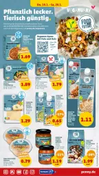 Gazetka promocyjna Penny - Prospekte - Gazetka - ważna od 20.01 do 20.01.2024 - strona 33 - produkty: aufstrich, bio, drink, fisch, fischstäbchen, hafer, hummus, nuss, soja, Tofu