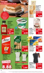 Gazetka promocyjna Kaufland - Prospekt - Gazetka - ważna od 10.04 do 10.04.2024 - strona 12 - produkty: Amaretto, angebot, auer, Becher, beutel, bohne, bohnen, cantuccini, cin, creme, dell, dessert, desserts, eis, espresso, Espressokocher, gin, grissini, herdarten, intermezzo, Kocher, Ländertee, likör, limo, Löffel, Löffelbiskuits, mac, mandel, mascarpone, pfirsich, rezept, rezepte, saro, Schere, schoko, Segafredo, tasse, tee, Ti, tiramisu, torte, tuc, ZTE