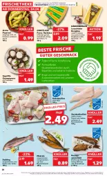 Gazetka promocyjna Kaufland - Prospekt - Gazetka - ważna od 10.04 do 10.04.2024 - strona 20 - produkty: angebot, auer, Bau, Bauer, Bergkäse, bismarck, braten, champignon, champignons, comté, eis, filet, fleisch, frischkäse, grill, hartkäse, hering, Herings, kabeljaufilet, Käse, kräuter, kräutern, Laufen, mac, Makrele, milch, peperoni, Peroni, rel, ring, sac, Saibling, Spezi, Steinbeißer, Steinbeißerfilet, Ti, tisch, ZTE