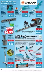 Gazetka promocyjna Kaufland - Prospekt - Gazetka - ważna od 10.04 do 10.04.2024 - strona 36 - produkty: akku, akku-heckenschere, angebot, angebote, Brei, bürste, edelstahl, eis, Fugenbürste, gardena, Garten, Gartenschere, Grasschere, handschuhe, heckenschere, Holz, Kraut, li-ion-akku, messer, rwe, Schere, schuhe, Spezi, Ti, ZTE