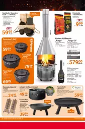 Gazetka promocyjna Selgros - Non Food - Gazetka - ważna od 09.04 do 09.04.2025 - strona 26 - produkty: abdeckhaube, bratpfanne, briketts, decke, Deckel, edelstahl, eis, feuerschale, Garten, grill, grillplatte, Holz, holzkohle, Kamin, Kochtopf, korn, lachs, lack, lamm, latte, natur, pfanne, Rauch, Ria, Schal, Schale, tepro, Ti, tisch, topf, Topfuntersetzer, Untersetzer
