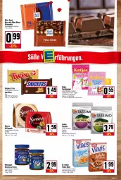 Gazetka promocyjna Kupsch - Angebote der Woche - Gazetka - ważna od 26.03 do 26.03.2022 - strona 7 - produkty: Dr. Oetker, frucht, fruchtgummi, haselnuss, jacobs, jacobs tassimo, kaffee, kaffeepads, kakao, katjes, mars, mövenpick, müsli, nuss, ritter, ritter sport, schoko, schokolade, senseo, sim, snickers, Sport, tassimo, twix, Vegeta, vita, vitalis, vitalis müsli
