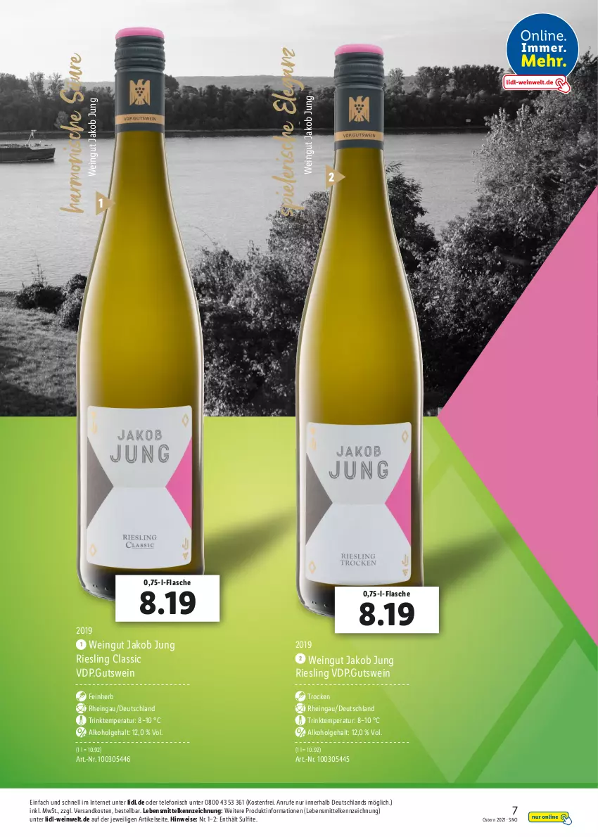 Aktueller Prospekt Lidl - Beste Weine für jeden Anlass - von 27.05 bis 31.05.2021 - strona 7