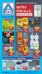 Gazetka promocyjna Aldi Nord - Von Montag - Gazetka - ważna od 24.01 do 24.01.2026 - strona 1 - produkty: aldi, Alwa, Becher, beere, beutel, brustfilet, caractère, Crofton, discount, ehrmann, eis, elle, erdbeere, erdnüsse, filet, flasche, Garten, Geflügel, gerolsteine, gerolsteiner, gin, gutfried, hähnchenbrust, hähnchenbrustfilet, Käse, käsescheiben, lebensmittel, leerdammer, lorenz, maracuja, mineralwasser, obst, obstgarten, pantolette, pantoletten, pfirsich, pudding, Rauch, reis, Schal, Schale, schnäppchen, schoko, schokolade, steiner, Strudel, tafeltrauben, teller, Ti, trauben, vanille, wasser, wiener, ZTE