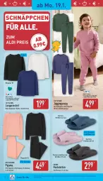 Gazetka promocyjna Aldi Nord - Von Montag - Gazetka - ważna od 24.01 do 24.01.2026 - strona 14 - produkty: aldi, Anzug, Bau, baumwolle, eis, garnitur, gin, Langarmshirt, pantolette, pantoletten, Pyjama, reine baumwolle, reis, Ria, schnäppchen, shirt, Ti, up2fashion, wolle, ZTE