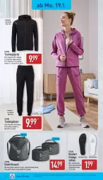 Gazetka promocyjna Aldi Nord - Von Montag - Gazetka - ważna od 24.01 do 24.01.2026 - strona 16 - produkty: dell, gin, hose, Jacke, kraft, Mode, Ria, sac, Ti, Trainingshose, ZTE