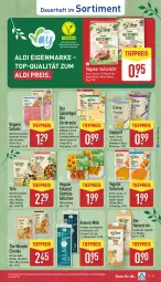 Gazetka promocyjna Aldi Nord - Von Montag - Gazetka - ważna od 24.01 do 24.01.2026 - strona 31 - produkty: aldi, auer, aufschnitt, Becher, beere, bio, drink, eis, erbsen, Falafel, gin, hafer, Haferdrink, heidelbeere, mit paprika, natur, paprika, pfeffer, reis, salami, schnitzel, soja, Ti, tiefpreis, Tofu, tomate, ZTE