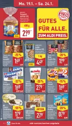 Gazetka promocyjna Aldi Nord - Von Montag - Gazetka - ważna od 24.01 do 24.01.2026 - strona 8 - produkty: aldi, alkohol, angebot, angebote, aus der tiefkühlung, beutel, biscotto, bourbon, butter, cranberry, creme, cremissimo, Dr. Oetker, eis, erdnüsse, ferrero, flakes, frucht, gin, honig, jumbo, karamell, keks, kekse, knoppers, kuchen, lack, langnese, mac, mandel, mandeln, nimm2, nuss, nutella, pudding, reis, salz, Schal, Schale, schoko, schokolade, sim, snack, Soße, storck, Ti, vanille, waffeln