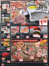 Gazetka promocyjna Edeka - Angebote der Woche - Gazetka - ważna od 07.05 do 07.05.2022 - strona 3 - produkty: Abtei, aeg, auer, barbecue, Bau, Bauer, braten, deka, eis, elle, ente, fleisch, frischkäse, Geflügel, gewürz, gin, grill, hähnchenflügel, HP, Käse, kasseler, Kasselerbraten, krone, lyoner, marinade, nuss, Ofen, pute, Puten-Spieße, Rückensteak, rückensteaks, salami, schinken, schnitten, schwein, schweine, schweinerücken, snack, Spezi, steak, steaks, tee, Ti, Tiere, wein, weine, wiesenhof, wurst, Yo