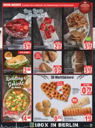 Gazetka promocyjna Edeka - Angebote der Woche - Gazetka - ważna od 07.05 do 07.05.2022 - strona 5 - produkty: aeg, angebot, angebote, backwaren, baguette, bohne, bohnen, brot, brötchen, creme, dip, eintopf, eis, elle, erbsen, joghur, joghurt, karotten, kartoffel, kartoffeln, korn, Kornbrot, LG, nuss, olive, oliven, Plunder, reis, rum, saft, sahne, salat, Semmel, Thea, Ti, tisch, top-preis, topf, torte, vanille, vollkornbrot