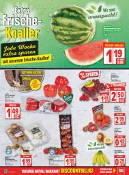 Gazetka promocyjna Edeka - Angebote der Woche - Gazetka - ważna od 07.05 do 07.05.2022 - strona 6 - produkty: banane, bananen, beere, beeren, braun, champignon, champignons, deka, driscoll's, eis, Elan, erdbeere, erdbeeren, fleisch, himbeer, himbeere, himbeeren, kiwi, Kiwi Gold, LG, melone, melonen, mini-rispentomaten, monte, paprika, rispentomaten, Schal, Schale, Ti, tomate, tomaten, wasser, wassermelone, wassermelonen, zespri