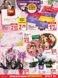 Gazetka promocyjna Edeka - Angebote der Woche - Gazetka - ważna od 07.05 do 07.05.2022 - strona 8 - produkty: arla, blume, blumen, deka, hortensie, hortensien, lindt, merci, Mett, milka, orchidee, orchideen, pflanze, pralinen, Ria, Schmetterling, storck, tee, Ti, topf