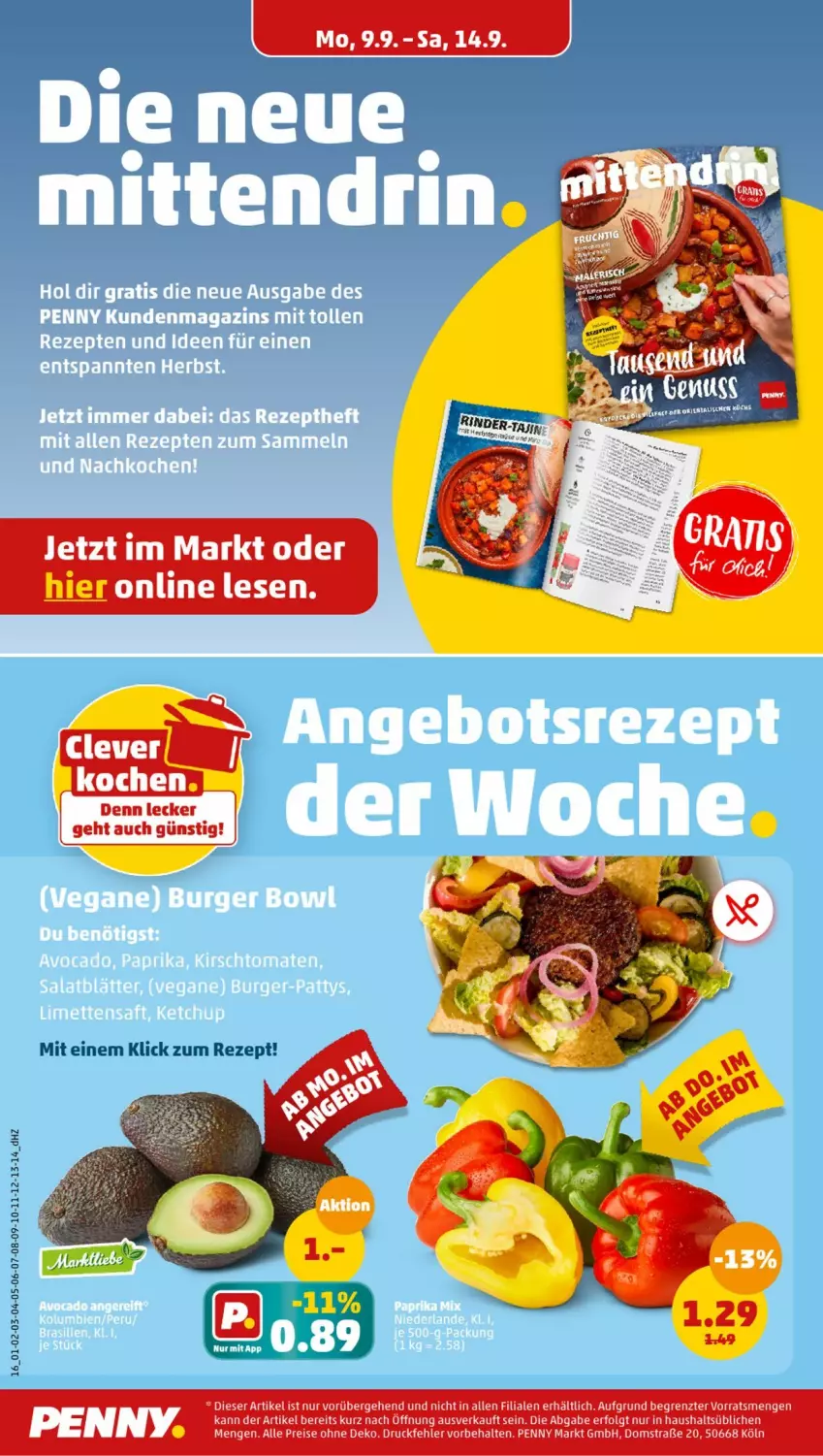 Aktueller Prospekt Penny - Prospekte - von 09.09 bis 14.09.2024 - strona 16 - produkty: eis, LG, reis, rezept, Ti, ZTE