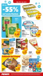 Gazetka promocyjna Penny - Prospekte - Gazetka - ważna od 14.09 do 14.09.2024 - strona 6 - produkty: almette, becel, brezel, brie, cheddar, ente, frischkäse, frischkäsezubereitung, gervais, gin, grana, grana padano, Käse, kerrygold, leberkäs, leberkäse, margarine, Mett, original wagner, padano, parmigiano, parmigiano reggiano, piccolinis, Rana, reggiano, salami, Ti, wagner, Weißwurst, wurst