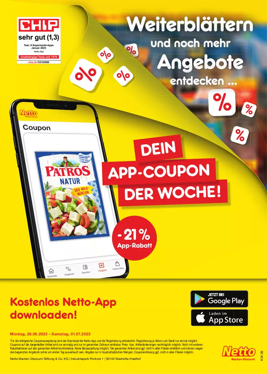 Aktueller Prospekt Netto Marken-Discount - Filial-Angebote - von 26.06 bis 01.07.2023 - strona 45 - produkty: angebot, angebote, coupon, coupons, decke, discount, eis, Holz, LG, marken-discount, reis, Ti, ZTE