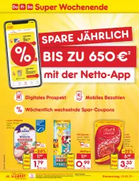 Gazetka promocyjna Netto Marken-Discount - Filial-Angebote - Gazetka - ważna od 01.07 do 01.07.2023 - strona 40 - produkty: bestpreis, coupon, coupons, eis, lachs, lindor, lindt, ndk, reis, Ti, Wild, wildlachs