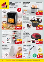 Gazetka promocyjna Netto Marken-Discount - Online-Angebote November - Gazetka - ważna od 30.11 do 30.11.2023 - strona 32 - produkty: angebot, aust, Bank, Becher, braten, eier, Eierkocher, eis, elle, fritteuse, grill, Haarentfernung, Heißluftfritteuse, herdarten, Hobby, Kocher, leine, Messbecher, möbel, ndk, perlen, Rauch, regal, Reinigung, reis, Saugroboter, schwerlastregal, Shaver, Ti, Tiere, topf, tuc, vita, wasser, ZTE