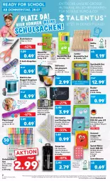 Gazetka promocyjna Kaufland - Gazetka - ważna od 10.08 do 10.08.2022 - strona 2 - produkty: akku, angebot, angebote, batterie, Bleistift, bleistifte, buch, buntstifte, decke, deka, din a4, eis, Federmäppchen, fisch, fische, Holz, jumbo, ladekabel, Radiergummi, Ria, Schere, schreibwaren, stifte, tee, Teleskop, Ti, wasser, zeichenblock, ZTE