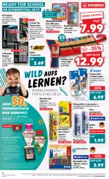 Gazetka promocyjna Kaufland - Gazetka - ważna od 10.08 do 10.08.2022 - strona 4 - produkty: angebot, angebote, ball, Bleistift, bleistifte, buntstifte, eis, elle, fasermaler, Fineliner, gutschein, gutscheine, latte, leine, Pinsel, Roller, stifte, Ti, wasser, ZTE