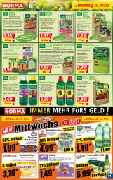 Gazetka promocyjna Norma - Norma - Gazetka - ważna od 27.03 do 27.03.2023 - strona 11 - produkty: balkonpflanzen, beere, beeren, bier, bio, blume, blumen, blumenerde, Bratheringe, braun, cookie, cookies, dünger, eis, ente, erde, erfrischungsgetränk, filet, Filetierte Bratheringe, flasche, flüssigdünger, Garten, Gartenpflanze, Gemüsedünger, getränk, gin, Grünpflanzen, hering, hortensie, hortensien, HP, K2, kakao, keks, kekse, korn, kraft, kräuter, kübelpflanzen, küche, Küchen, küchentücher, lebensmittel, magnesium, natur, nuss, orchidee, orchideen, pflanze, pflanzen, rasen, rind, rinder, ring, rosen, rwe, Schal, Schale, Spezi, Ti, tomate, tomaten, topf, tücher, und gemüse, wasser, WICK, würstchen