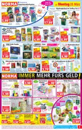 Gazetka promocyjna Norma - Norma - Gazetka - ważna od 27.03 do 27.03.2023 - strona 3 - produkty: auer, Bad, ball, balsam, Bau, Bebe, blume, blumen, braun, Brei, Brille, brunnen, buch, bügel, disney, eier, eis, elle, erde, Geschenktasche, gin, Holz, jumbo, Kinder, Kinderspiel, Kranz, Krebs, Kugel, latte, leine, mac, ndk, orange, perlen, Pinsel, Puzzle, reis, reiss, Ria, ring, säge, salz, Schere, schrauben, Seife, Spiele, stuhl, tablet, tablett, Tablette, Tasche, taschen, Taschenbuch, Ti, trolley, Untersetzer, werkzeug