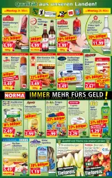 Gazetka promocyjna Norma - Norma - Gazetka - ważna od 27.03 do 27.03.2023 - strona 9 - produkty: apfel, ball, Bau, Becher, beere, beutel, Blüte, Brandenburger äpfel, braten, brot, burger, cassis, eier, eintopf, eis, erbsen, erdbeere, filet, filets, flasche, fleisch, frucht, frühstücksfleisch, Garten, gin, grana, granatapfel, Hausmacher, hering, Herings, jagdwurst, kartoffel, Kartoffelsuppe, knacker, kokos, kuchen, Kuchenschnitte, kühlregal, landleberwurst, leberwurst, linsen, mac, mandarine, mandel, marinade, mecklenburger salami, Mett, metten, milch, pils, pralinen, Rana, regal, reis, ring, salami, sauce, schmand, schnitten, schoko, schokolade, Sprotten, spülmittel, suppe, Ti, tiefpreis, topf, trauben, vita, vollmilch, wurst, Zartbitterschokolade, zucker