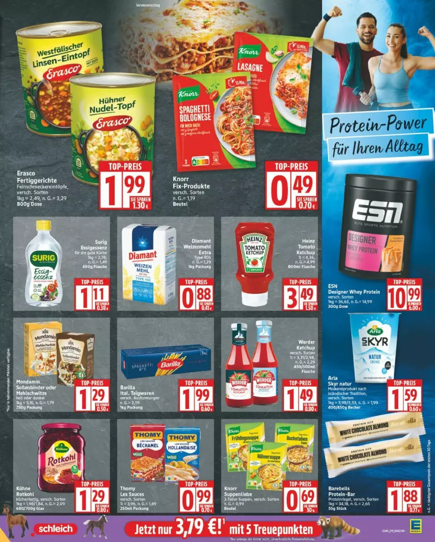 Aktueller Prospekt Edeka - Prospekte - von 29.09 bis 04.10.2025 - strona 9 - produkty: beutel, eis, ente, erde, knorr, reis, rotkohl, sauce, suppe, suppen, suppenliebe, Ti, top-preis