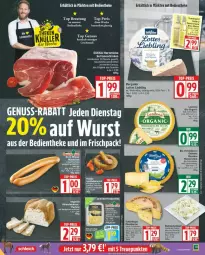 Gazetka promocyjna Edeka - Prospekte - Gazetka - ważna od 04.10 do 04.10.2025 - strona 5 - produkty: bergader, deka, eis, elle, gin, HP, Käse, mac, nuss, reis, Ria, schinken, serrano, top-preis, weichkäse