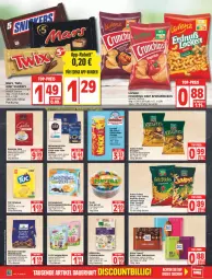 Gazetka promocyjna Edeka - Angebote der Woche - Gazetka - ważna od 28.05 do 28.05.2022 - strona 16 - produkty: auto, ball, beutel, bio, bohne, bohnen, bonbons, chips, cracker, crunchips, de beukelaer, deka, edeka bio, eduscho, eis, elle, Frit-Sticks, frucht, fruchtgummi, funny-frisch, gin, kaffee, kaffeevollautomat, kaffeevollautomaten, kakao, Kugel, leine, LG, linsen, lorenz, lorenz crunchips, mars, mehl, milch, mövenpick, natur, natura, nuss, orange, paprika, reis, riegel, ring, ritter, ritter sport, schoko, schokolade, schokoladen, snickers, Sport, Ti, tomate, tomaten, trolli, tuc, twix, vollautomaten, vollmilch, waffeln, zitrone, ZTE