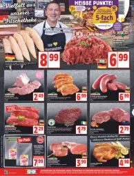 Gazetka promocyjna Edeka - Angebote der Woche - Gazetka - ważna od 28.05 do 28.05.2022 - strona 6 - produkty: auer, Bau, Bauer, bauerngut, beef, braten, bratwurst, deka, discount, eier, eis, elle, fleisch, grill, grobe bratwurst, ideal zum grillen, jungbullen, kalbskotelett, kotelett, lebensmittel, LG, mac, nuss, oder rumpsteak, pfanne, reis, rind, rinder, roastbeef, rum, rumpsteak, rwe, saft, salat, schwein, schwein und rind, steak, tee, Ti, wein, wurst, ZTE